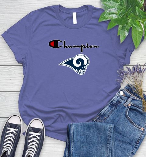 NFL Football Los Angeles Rams Champion Shirt Women's T-Shirt 12