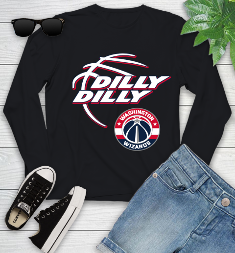 NBA Washington Wizards Dilly Dilly Basketball Sports Youth Long Sleeve 2
