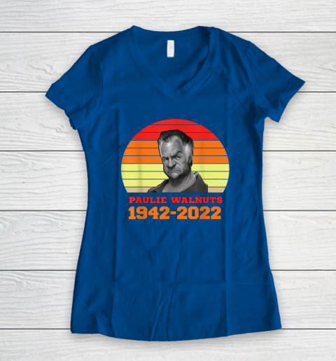 Paulie Walnuts 1942 2022 Women's V-Neck T-Shirt 5