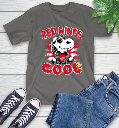 NHL Hockey Detroit Red Wings Cool Snoopy Shirt T-Shirt 11