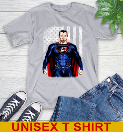 NHL Hockey Carolina Hurricanes Superman DC Shirt T-Shirt 5