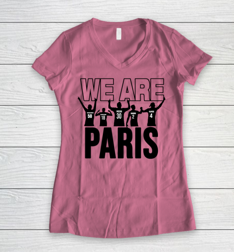 We Are Paris T Shirt Ici C'est Paris Welcome To Paris Women's V-Neck T-Shirt 7