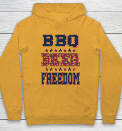 BBQ Beer Freedom Hoodie 3