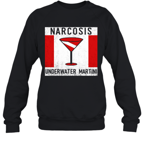 Narcosis Underwater Martini Sweatshirt