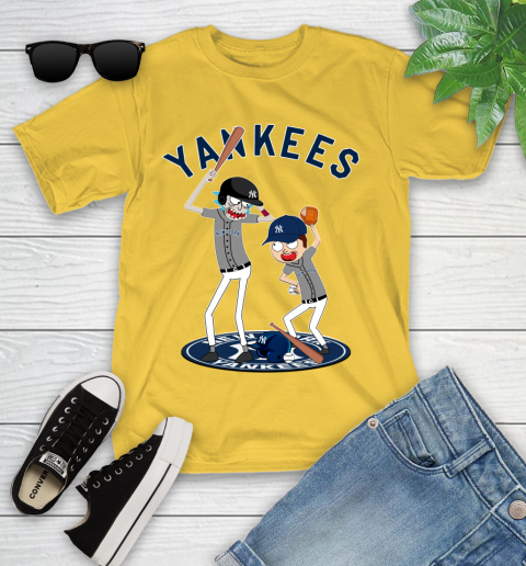 MLB New York Yankees Rick And Morty Baseball 110