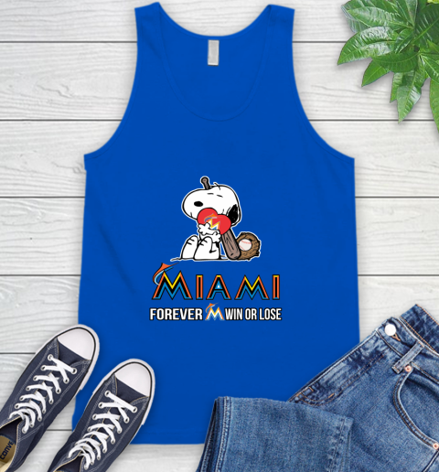 MLB The Peanuts Movie Snoopy Forever Win Or Lose Baseball Miami Marlins 74