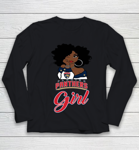 Florida Panthers Girl NHL Youth Long Sleeve