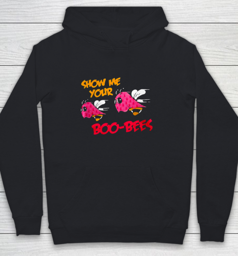 Show Me Your Boo Bees Halloween Youth Hoodie