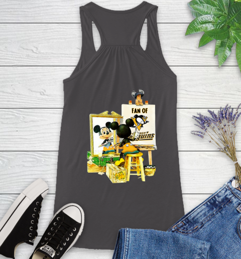 NHL Hockey Pittsburgh Penguins Mickey Drawing Shirt 45