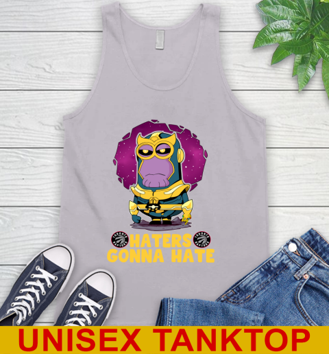 NBA Basketball Toronto Raptors Haters Gonna Hate Thanos Minion Marvel Shirt Tank Top 4