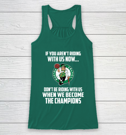 NBA Boston Celtics Basketball We Become The Champions Racerback Tank 5