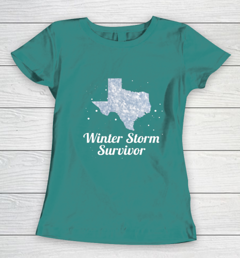 I Survived Winter Storm Texas 202 Women's T-Shirt 10