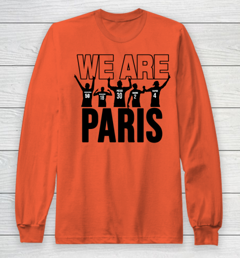 We Are Paris T Shirt Ici C'est Paris Welcome To Paris Long Sleeve T-Shirt 3