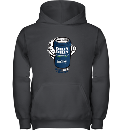 Bud Light Dilly Dilly! Los Seattle Seahawks Birds Of A Cooler Youth Hoodie