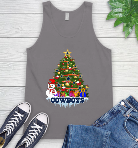 Dallas Cowboys Merry Christmas NFL Football Sports Tank Top 7