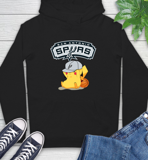 NBA Pikachu Basketball Sports San Antonio Spurs Hoodie 2