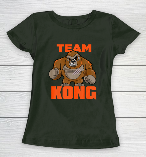 Kids Godzilla vs Kong Official Team Kong Cute Kids Women's T-Shirt 4