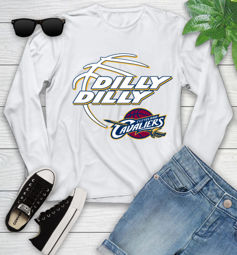 NBA Cleveland Cavaliers Dilly Dilly Basketball Sports Youth Long Sleeve