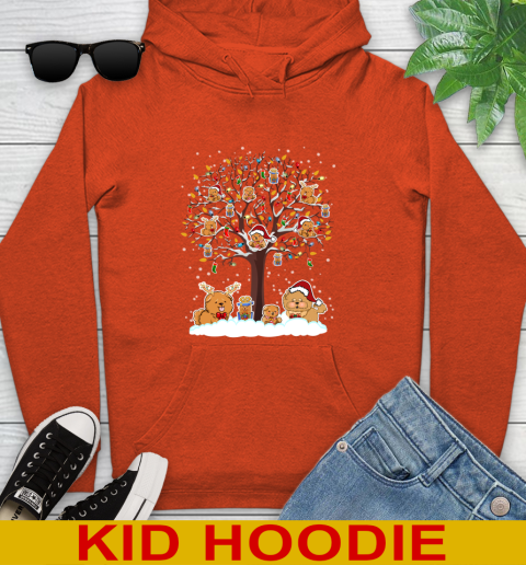 Chow Chow dog pet lover light christmas tree shirt 131