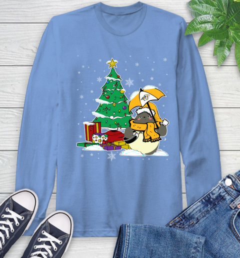 Nashville Predators NHL Hockey Cute Tonari No Totoro Christmas Sports Long Sleeve T-Shirt 12