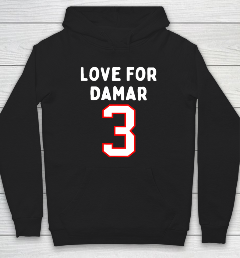 Pray Love For 3 Damar Hoodie