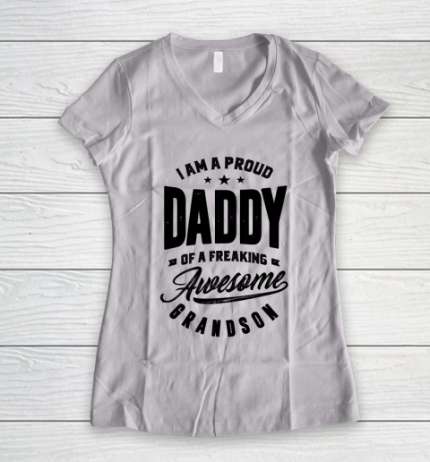 Father's Day Funny Gift Ideas Apparel  Daddy Women's V-Neck T-Shirt