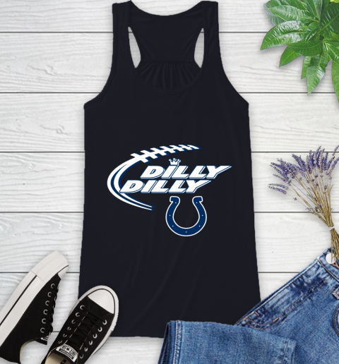NFL Indianapolis Colts Dilly Dilly Football Sports Racerback Tank 10