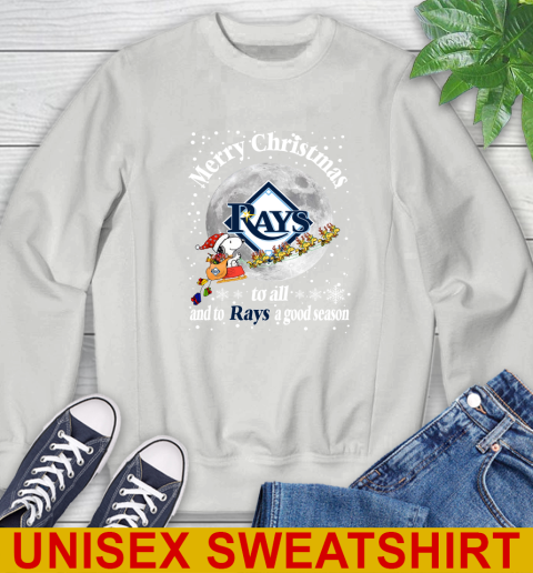 Tampa Bay Rays Merry Christmas To All And To Rays A Good Season MLB Baseball Sports Sweatshirt 5