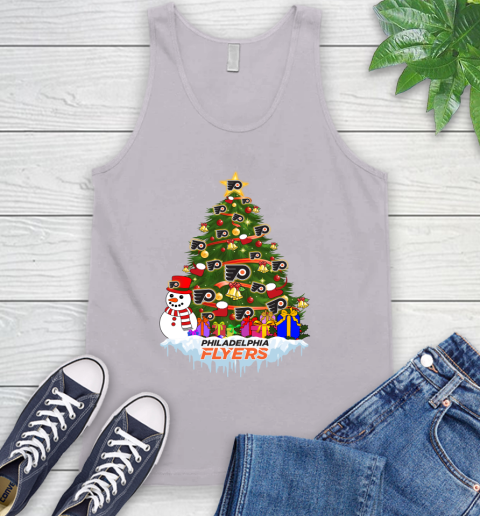 Philadelphia Flyers Merry Christmas NHL Hockey Sports Tank Top 4