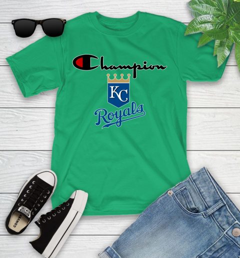 MLB Baseball Kansas City Royals Champion Shirt Youth T-Shirt 3