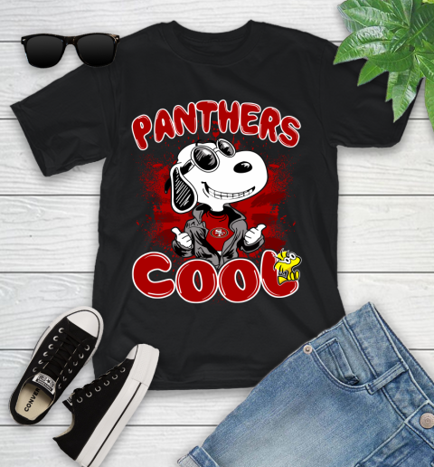 NFL Football San Francisco 49ers Cool Snoopy Shirt Youth T-Shirt