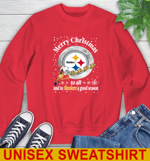 Pittsburgh Steelers Merry Christmas To All And To Steelers A Good Season NFL Football Sports Sweatshirt 12