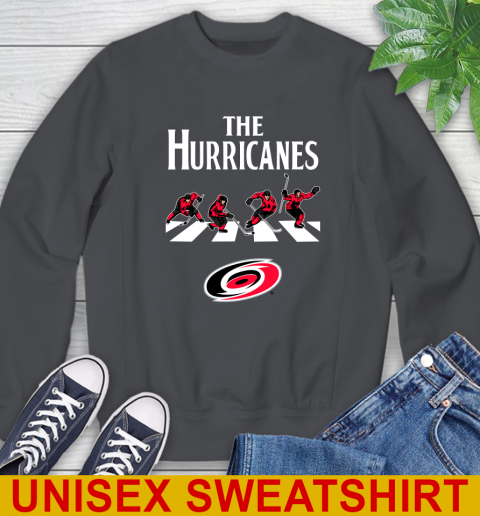 NHL Hockey Carolina Hurricanes The Beatles Rock Band Shirt Sweatshirt 7