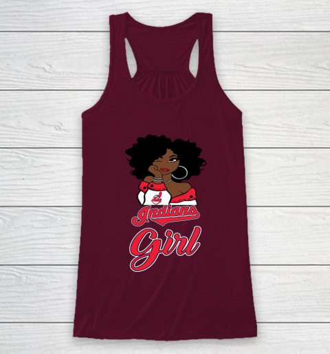 Cleveland Indians Girls Girl MLB Racerback Tank 3
