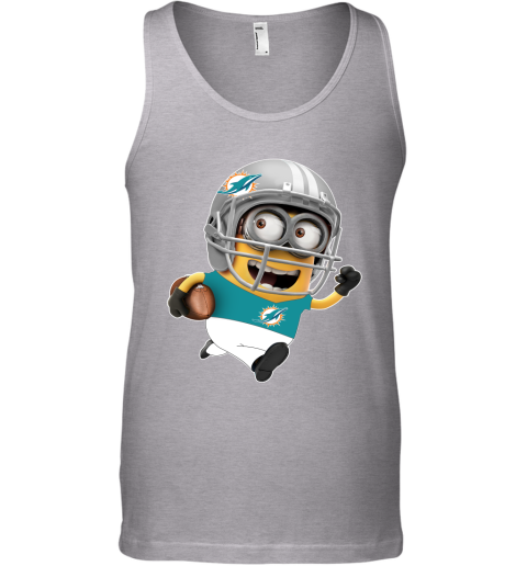 NFL Miami Dolphins Minions Disney Football Sports T-Shirt