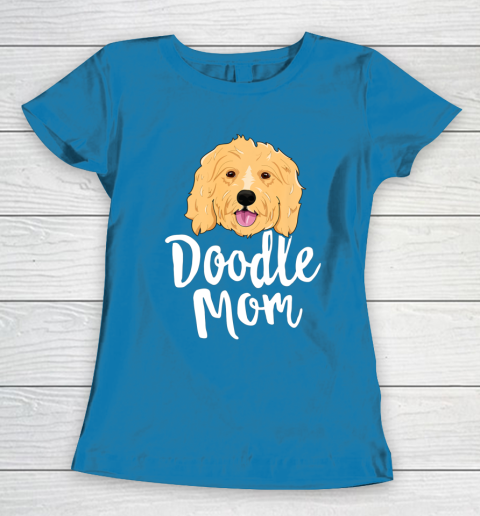 Dog Mom Shirt Doodle Mom T Shirt Women Goldendoodle Dog Puppy Mother Women's T-Shirt 6