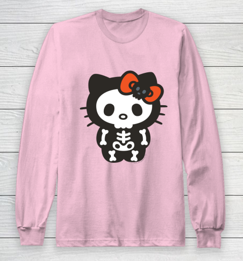 Hello Kitty Skeleton Halloween Long Sleeve T-Shirt 6