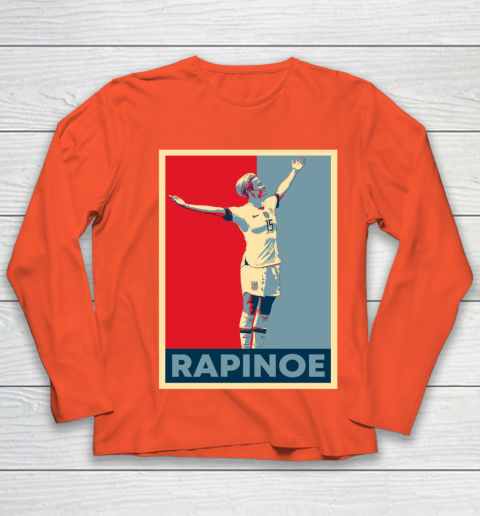 Megan Rapinoe Team USA Soccer Classic T Shirt Youth Long Sleeve 3