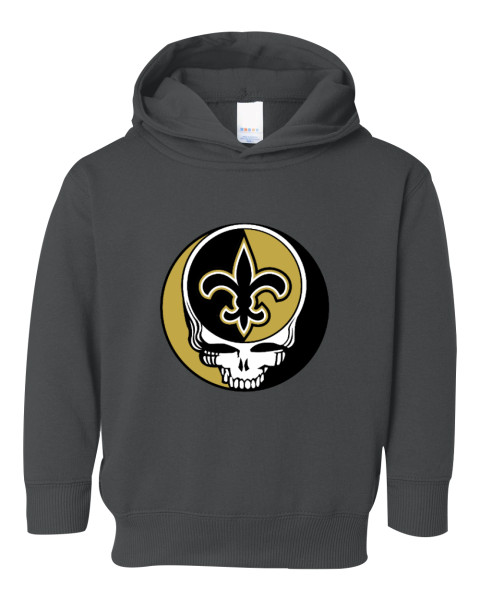 New Orleans Saints x Grateful Dead Toddler Pullover Fleece Hoodie