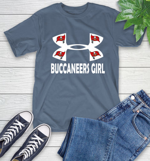 NFL Tampa Bay Buccaneers Girl Under Armour Football Sports T-Shirt 8