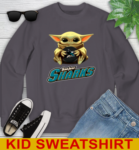 NHL Hockey San Jose Sharks Star Wars Baby Yoda Shirt 118