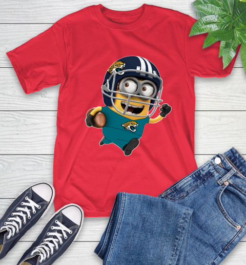 NFL Jacksonville Jaguars Minions Disney Football Sports T-Shirt 10