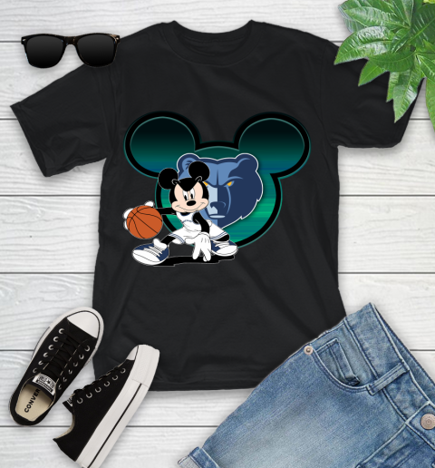 NBA Memphis Grizzlies Mickey Mouse Disney Basketball Youth T-Shirt 2
