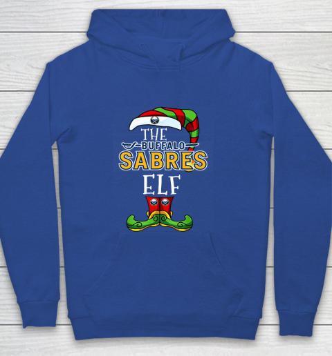Buffalo Sabres Christmas ELF Funny NHL Youth Hoodie 6