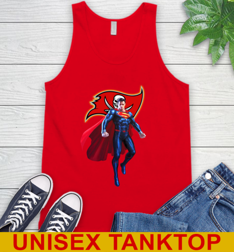 NFL Superman DC Sports Football Tampa Bay Buccaneers Tank Top 6