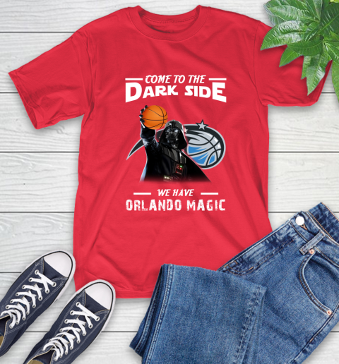 NBA Come To The Dark Side We Have Orlando Magic Star Wars Darth Vader Basketball T-Shirt 11