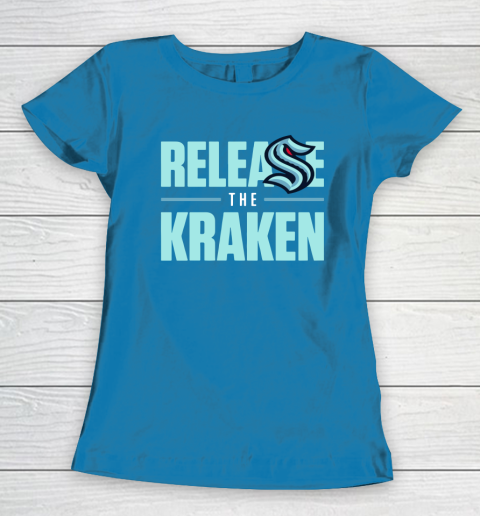 Release The Kraken T Shirt – Seattle Kraken Women's T-Shirt 6