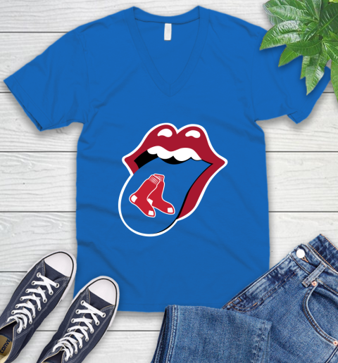 Boston Red Sox MLB Baseball Lips I Root For My Team Adoring Fan 54