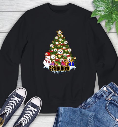 Pittsburgh Steelers Merry Christmas NFL Football Sports Sweatshirt 2