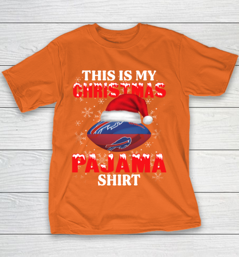 Buffalo Bills This Is My Christmas Pajama Shirt NFL Youth T-Shirt 4